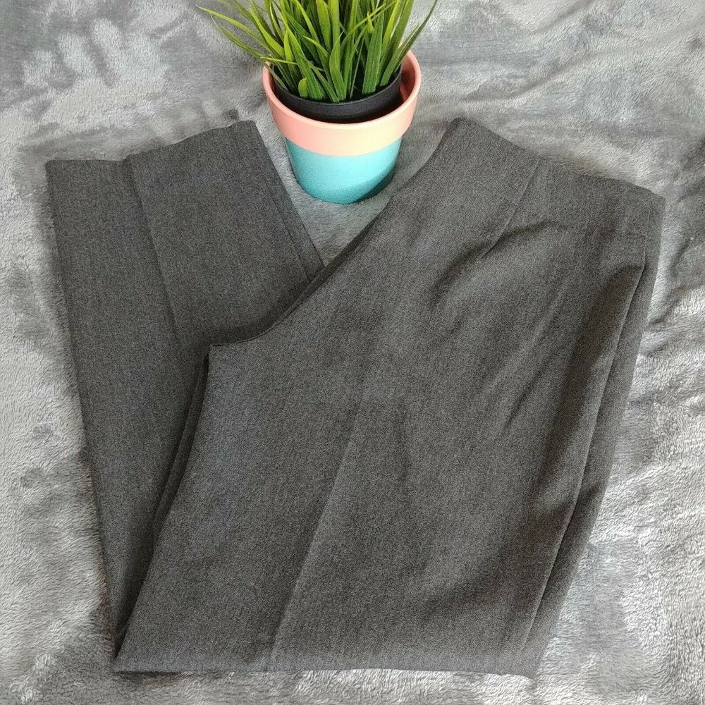 Talbots Heritage Dress Pants Ladies Size 4P Gray